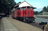 I01b - Ilmebahn-Diesellok im Bahnhof Dassel